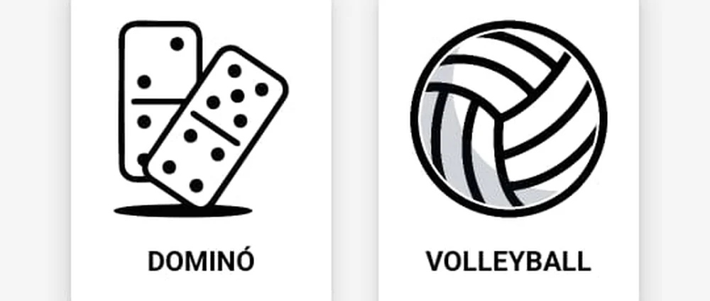 Anotapp · elegir juego: dominó o voleibol