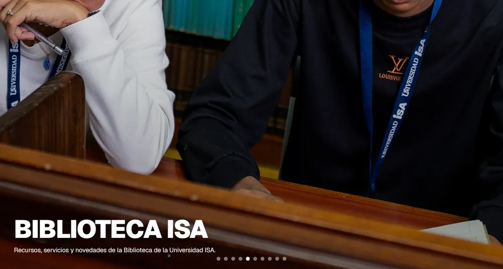 Biblioteca ISA · portada